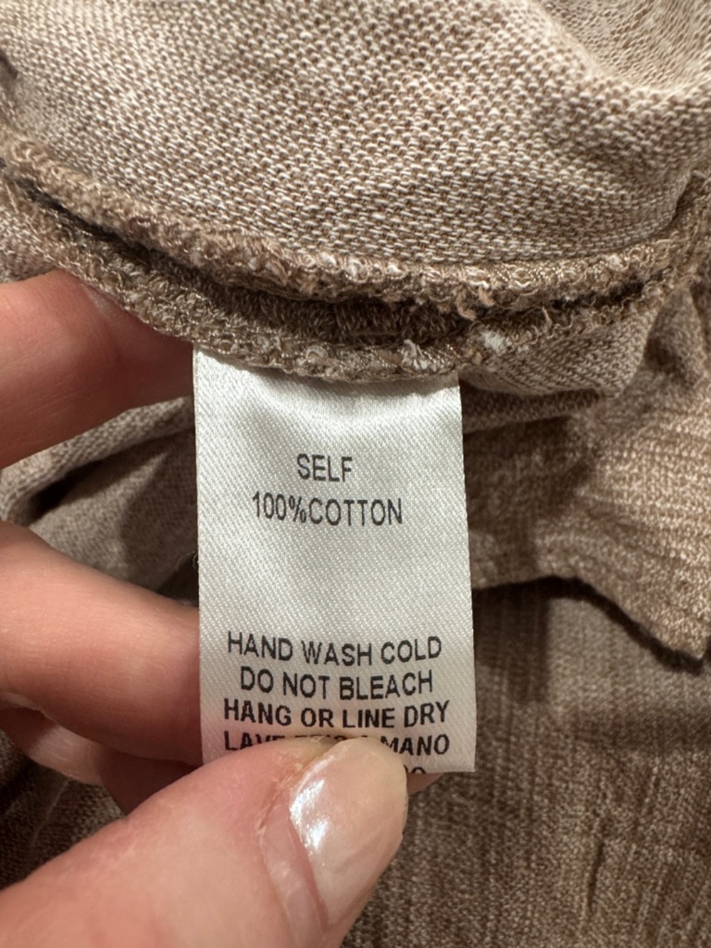 Easel Los Angeles 100% Cotton Ruffle Sleeve Button Top 3X - Picture 8 of 8